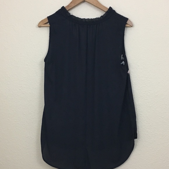 NWT Apt. 9 Bird Print Blouse Large - Picture 3 of 5